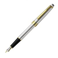 Penna Montblanc Meisterstuck Solitaire in Argento 13845 - 13845